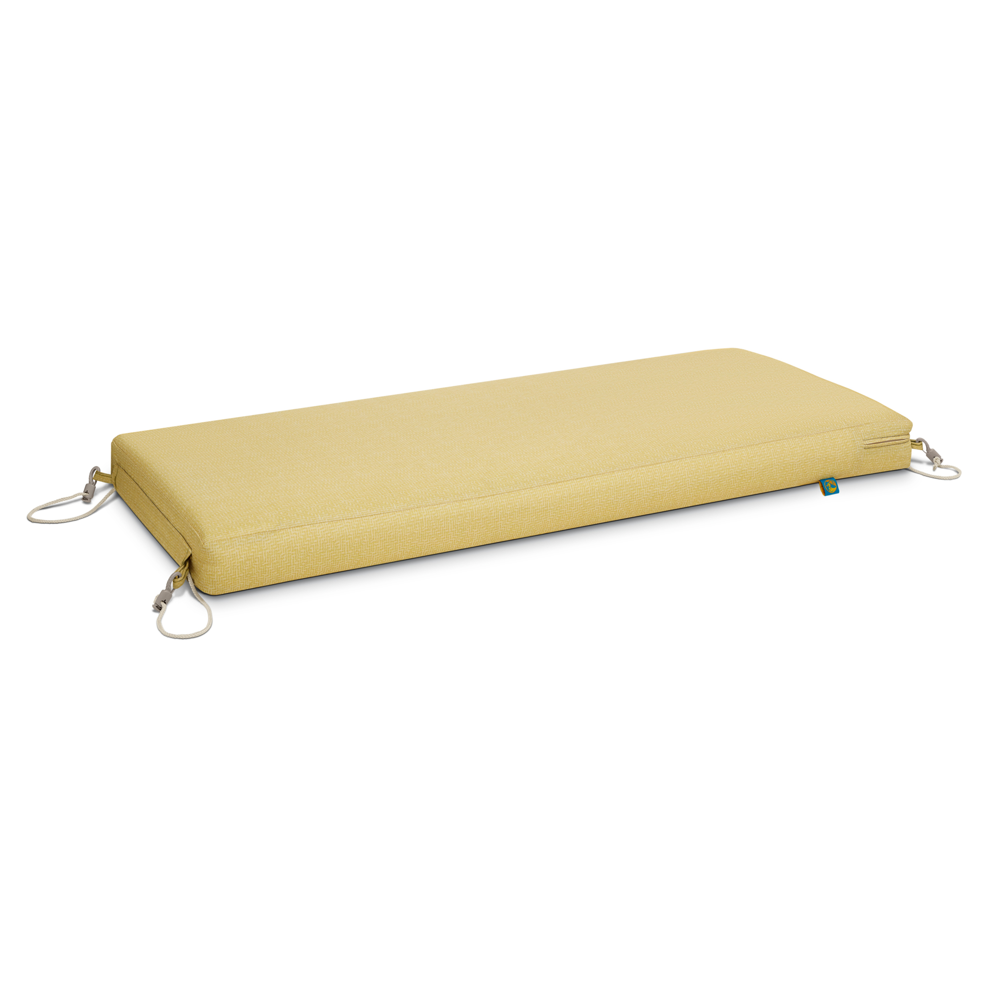 Classic Accessories DuckCovers Weekend All-Weather Outdoor Bench Cushion — Straw, Model# CSWBN59183